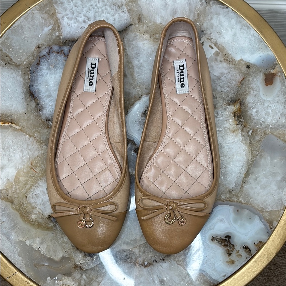 Dune London Hallo Ballet Flats